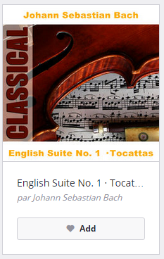 Johann Sebastian Bach is put as the main artist. But the performers remain unknown at this point.